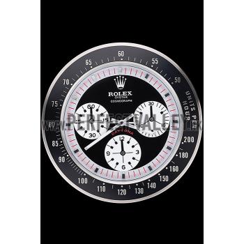 Rolex Daytona Cosmograph Wall Clock Black-Red  622480