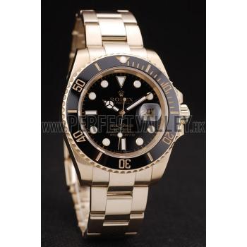 Replica Rolex Submariner Black Ceramic Tachymeter Black Dial 98231