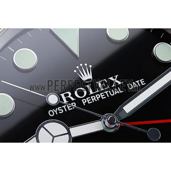 Replica Rolex GMT Master II Wall Clock Black-Red  622478