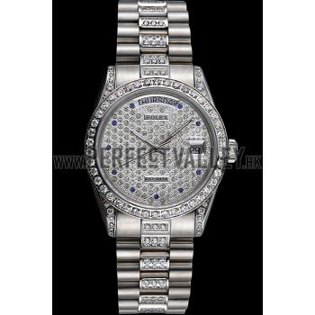 Swiss Rolex Day-Date Diamonds-srl182  621612