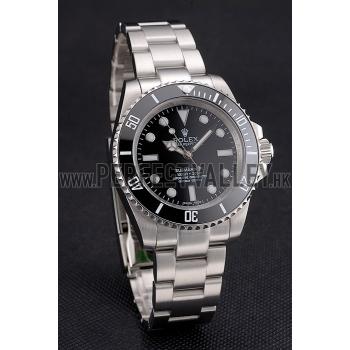 Replica Swiss Rolex Submariner No Date Black Dial And Bezel Stainless Steel Case And Bracelet