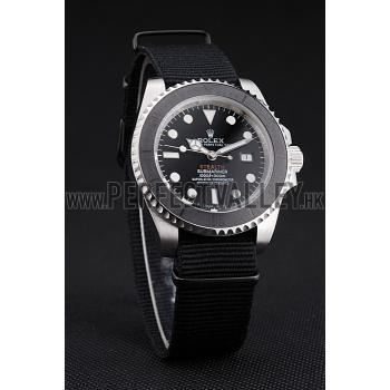 Rolex Submariner STEALTH MK IV Black Fabric Band rl424 621386