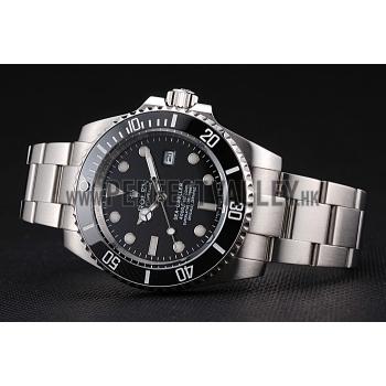 Rolex Sea Dweller Black Dial Stainless Steel Case And Bracelet  622837