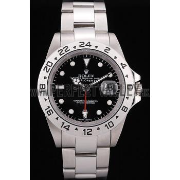 Cheap Rolex Explorer Stainless Steel Tachymeter Black Dial