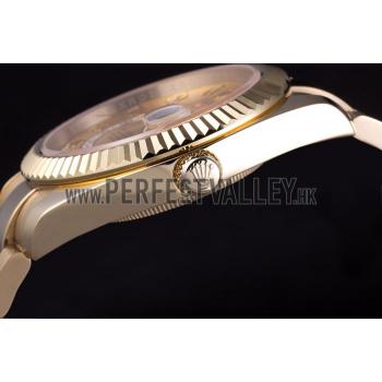 Rolex Sky Dweller Oyster Perpetual Special Edition 2024 Yellow Gold 80243 Replica