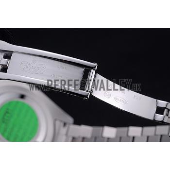 Rolex Day-Date White Dial Stainless Steel Bracelet  622547