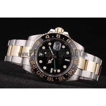 Rolex GMT Master II Black Ceramic Tachymeter Black Dial 98229