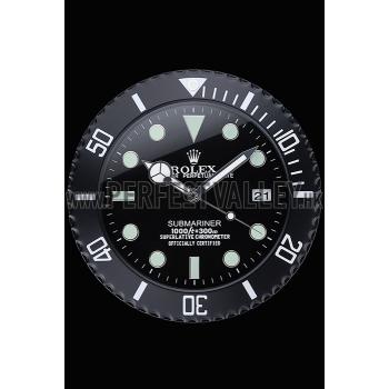 Rolex Submariner Wall Clock Black  622474 Replica