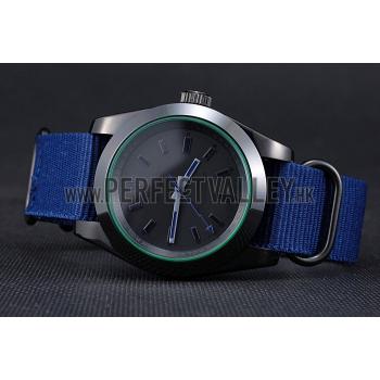 Replica Rolex Milgauss Bamford Blue Nylon Strap 622005