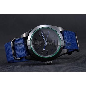 Replica Rolex Milgauss Bamford Blue Nylon Strap 622005