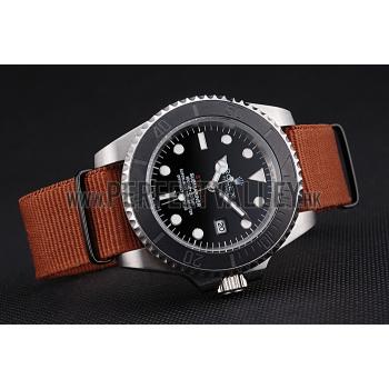 Replica Rolex Submariner STEALTH MK III Brown Fabric Band rl425 621387