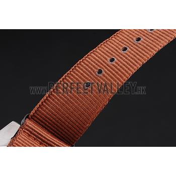 Replica Rolex Submariner STEALTH MK III Brown Fabric Band rl425 621387