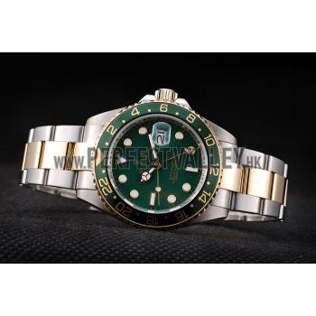 Rolex GMT Master II Green Ceramic Bezel Green Dial Tachymeter