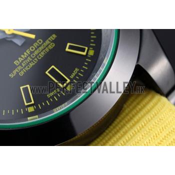 Rolex Milgauss Bamford Yellow Nylon Strap 621999