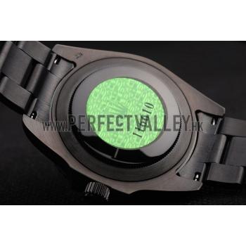 Rolex Milgauss Pro-Hunter Tinted Green Saphire White Dial