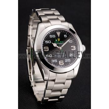 Rolex Air King Black Dial Staineless Steel Bracelet 1454020