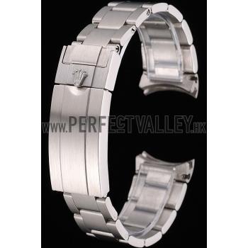 Rolex Brushed Stainless Steel Link Bracelet  622494