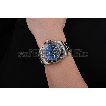 Cheap Swiss Deepsea Dweller James Cameron Black Dial Stainless Steel Case And Bracelet  622847