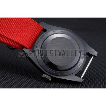 Rolex Milgauss Bamford Red Nylon Strap 622002