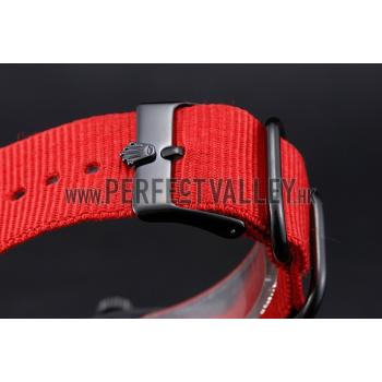 Rolex Milgauss Bamford Red Nylon Strap 622002