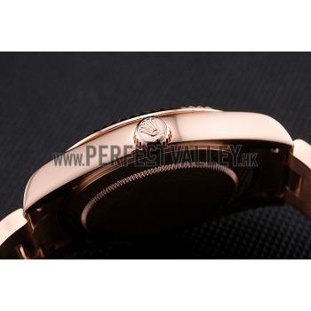 Cheap Rolex Sky Dweller Rose Gold Dial Rose Gold Case And Bracelet