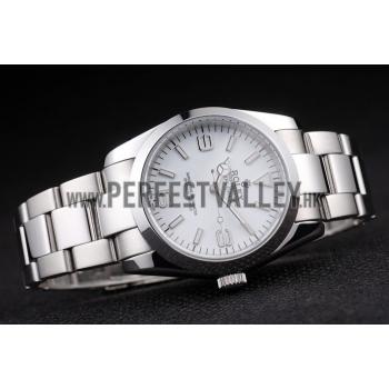 Replica Rolex Explorer Polished Stainless Steel White Dial 98086