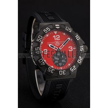 Tag Heuer Formula One Grande Date Red Dial Rubber Bracelet 622277