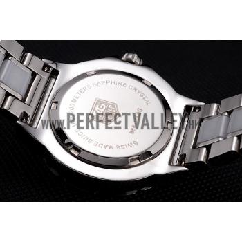 Tag Heuer Formula 1 White Ceramic Bezel White Dial Replica