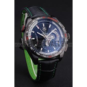 Tag Heuer Carrera Black Stainless Steel Case Black Dial 98247