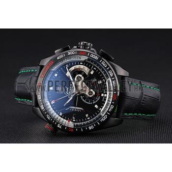 Tag Heuer Carrera Black Stainless Steel Case Black Dial 98247