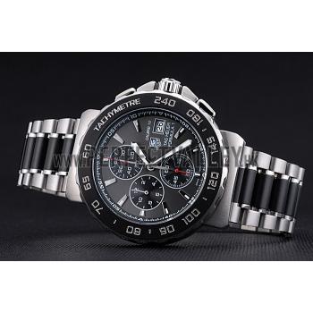 Tag Heuer Formula 1 Calibre 16 Chronograph Grey Dial Two Tone Stainless Steel Band   622414