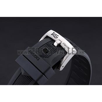 Tag Heuer Aquaracer Calibre S White Dial Black Rubber Band  622405