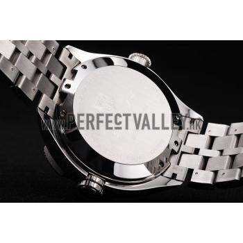 Tag Heuer Swiss SLR Tachymeter Bezel Stainless Steel Black Dial