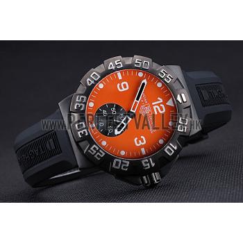 Tag Heuer Formula One Grande Date Orange Dial Rubber Bracelet 622278