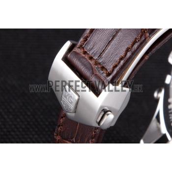 Replica Tag Heuer Carrera Mikrograph Limited Edition Brown Leather Strap 7916