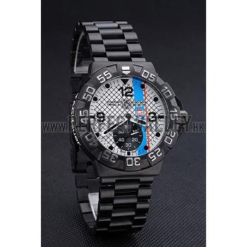 Tag Heuer Formula One Special Gulf Edition White And Blue Dial Ion Plated Steinless Steel Bracelet 622289