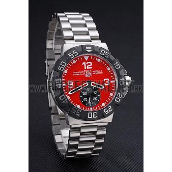 Cheap Tag Heuer Formula One Grande Date Red Dial Stainless Steel Bracelet 622286