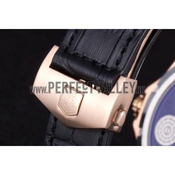 Tag Heuer Carrera Pendulum Black Leather Strap 7919 Replica