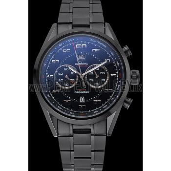 Tag Heuer Carrera Calibre 36 Flyback Black  622076 Replica