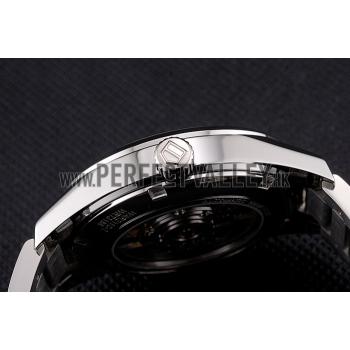 Replica Swiss Tag Heuer Carrera Calibre 5 Black Dial Stainless Steel Case And Bracelet