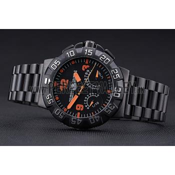 Cheap Tag Heuer Formula One Calibre S Black Dial Orange Numerals Ion Plated Steinless Steel Bracelet 622300