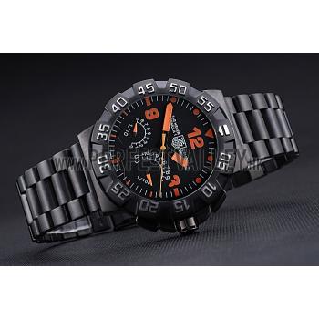 Cheap Tag Heuer Formula One Calibre S Black Dial Orange Numerals Ion Plated Steinless Steel Bracelet 622300