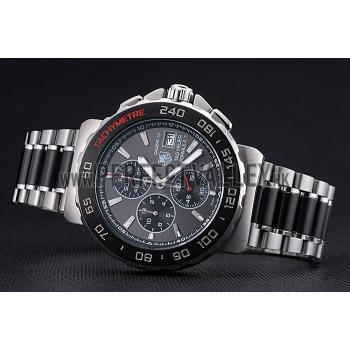 Tag Heuer Formula 1 Calibre 16 Chronograph Black Dial Two Tone Stainless Steel Band   622413