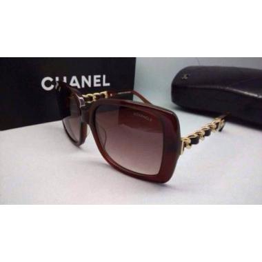 Chanel Dark Red Rectangle SC71981 Sunglasses