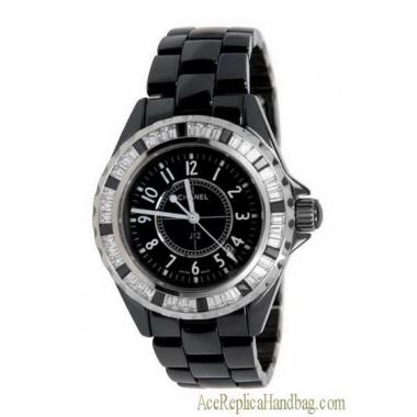 Chanel Black 38mm Watches HM04329