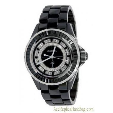 Chanel Black 38mm WC20959 Watches Replica