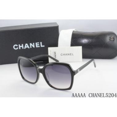 Chanel Black Oval SC41942 Sunglasses Replica HM05812