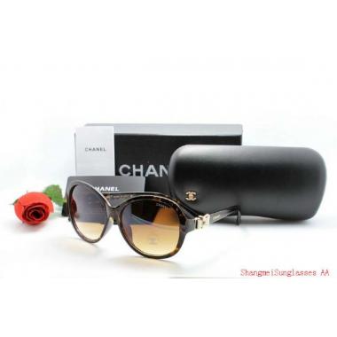 Replica Chanel Black Resin Sunglasses