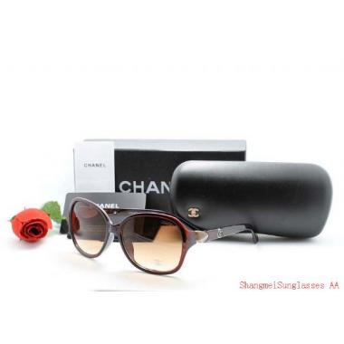 Replica Chanel Brown Oval SC57985 Sunglasses