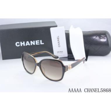 Chanel Gray Oval Sunglass HM07608